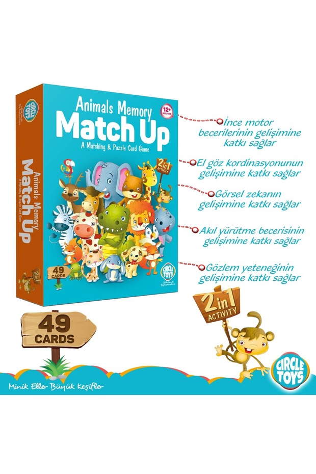 Animals Memory Match Up - 2