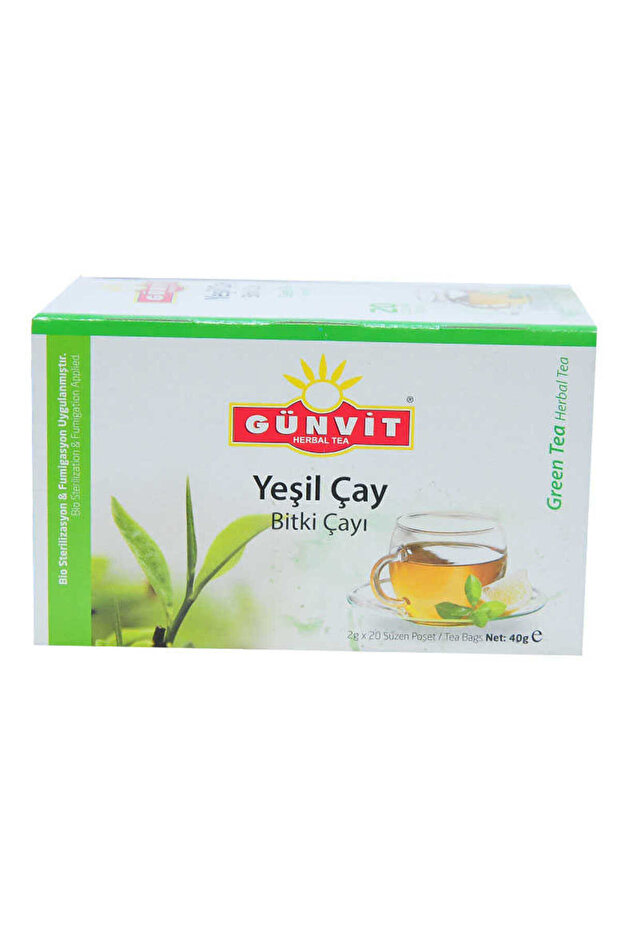 Green Tea Herbal Tea 20 Filtered Bags