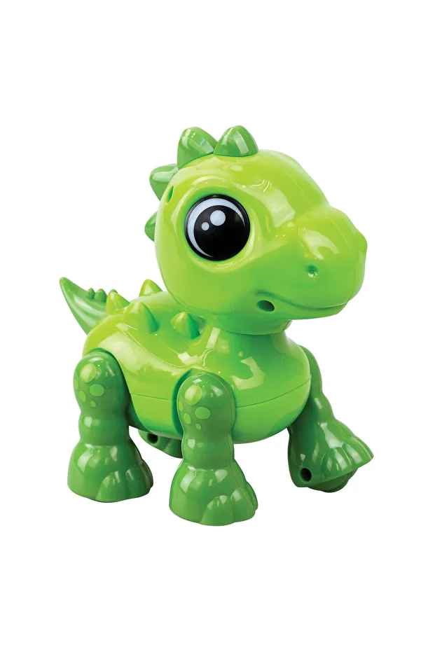 CEYLAN ADAM Sesli ve Işıklı Elektronik Robot Dino Heads Up - 1