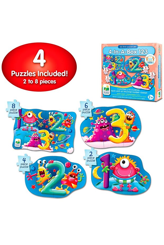 4 Puzzle Bir Arada - 123 - 3