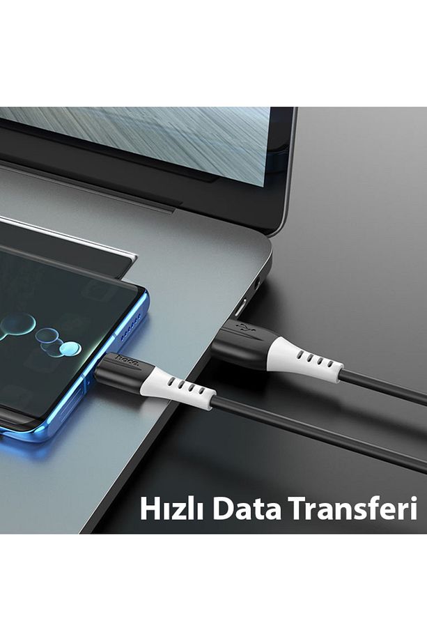 X82 Type-c To Usb 3a Hızlı Silikon Data Ve Şarj Kablosu - 3