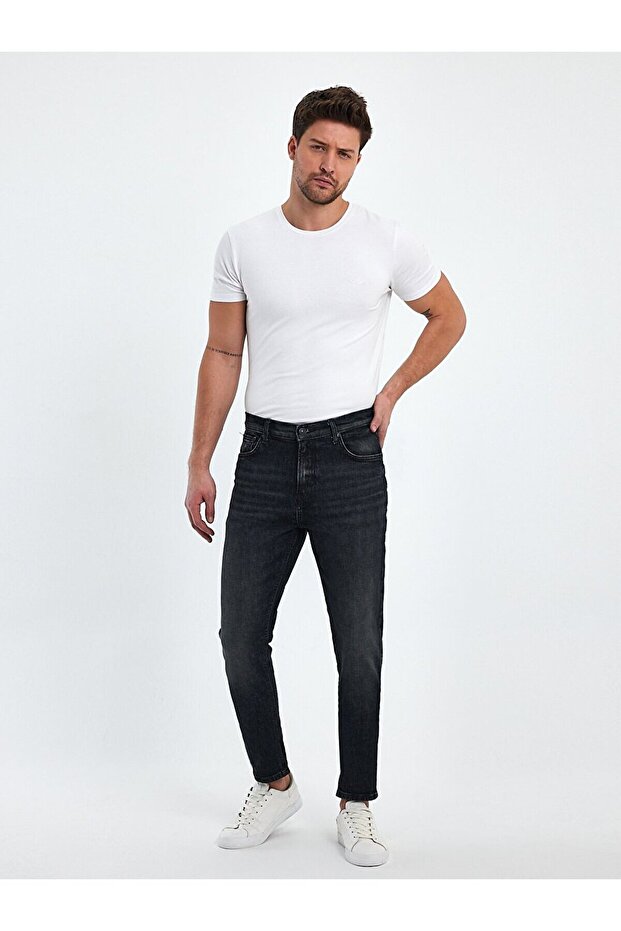 Smarty Y Normal Waist Narrow Leg Skinny Jean Trousers