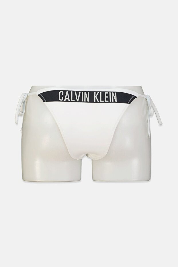 Kadın Düz bikini Altı، Beyaz - 2