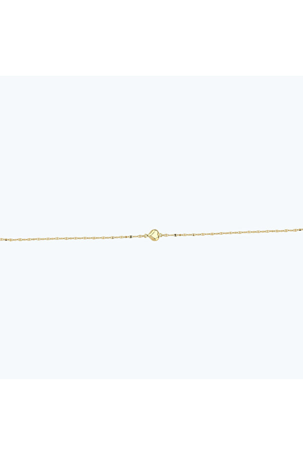 Altın Kalp Bileklik - 3