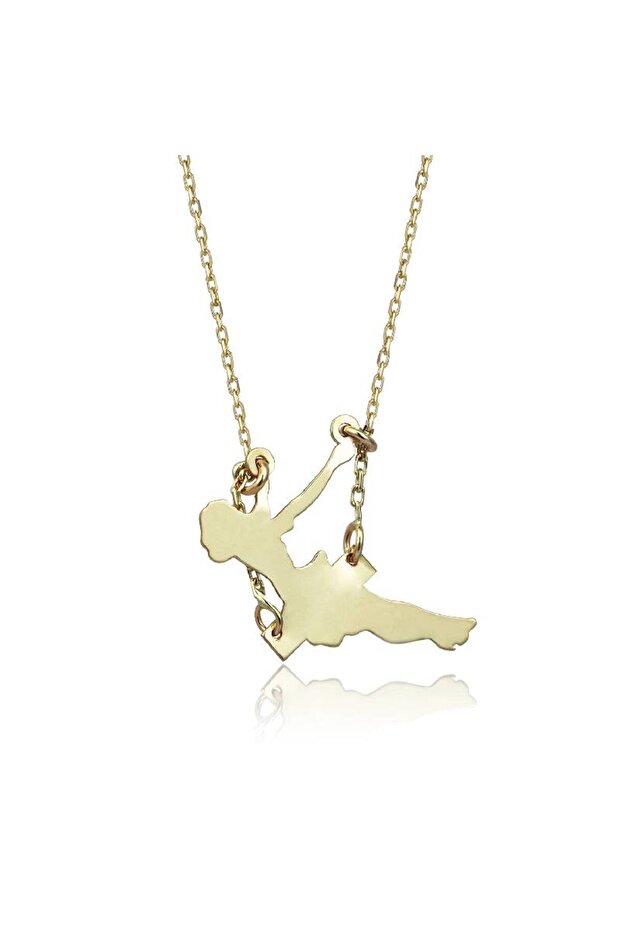 Altın Salıncak Kolye - 4