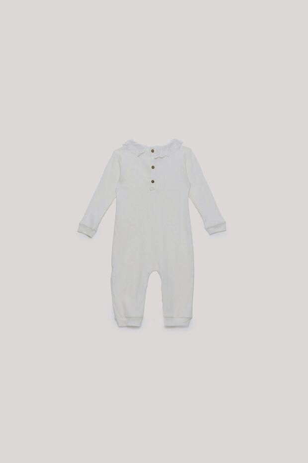 BG Store Kız Bebek Ekru Tulum - 2