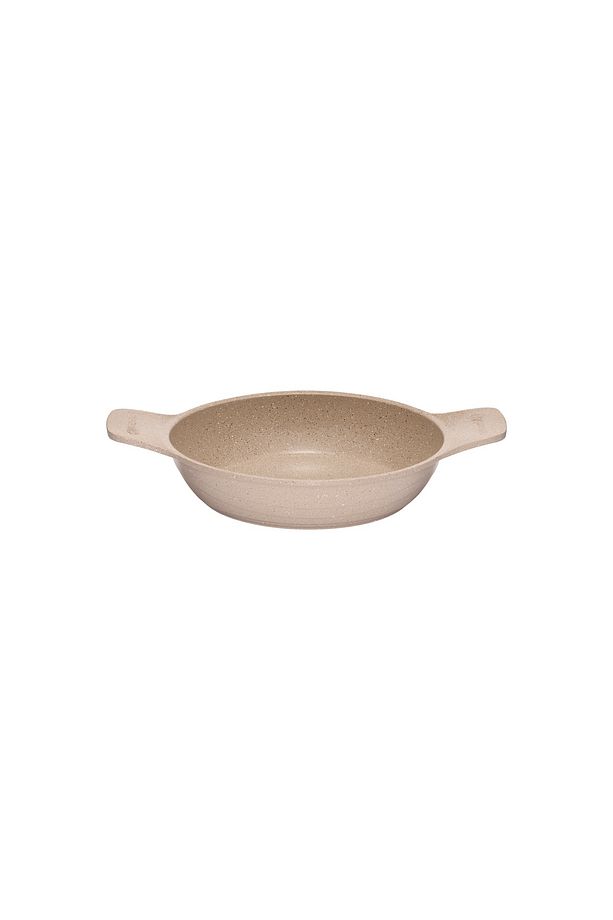 | Güveç Sahan Set | Döküm Kendinden Saplı | 3 Parça | Vizon | 18cm-20cm-22cm - 3