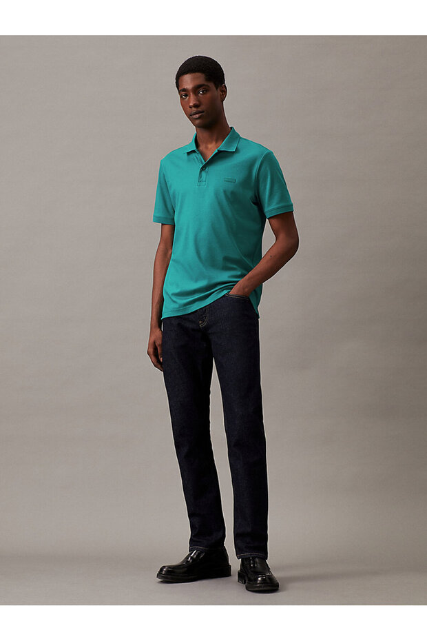 SMOOTH COTTON SLIM POLO - 3