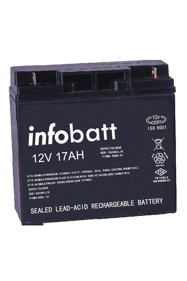 12v 17ah Kuru Akü - Bakımsız Agm Tip Akü - 5