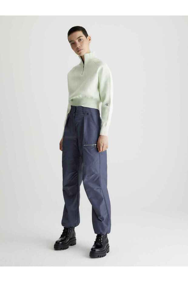 HALF ZIP SWEATER - 1