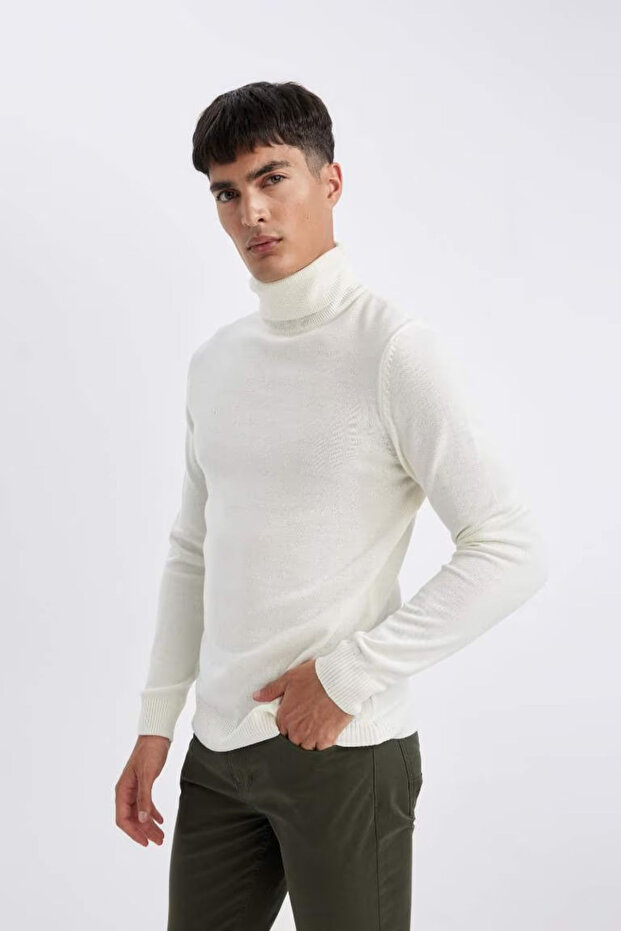 Erkek Pullover R1124az Ecru - 1