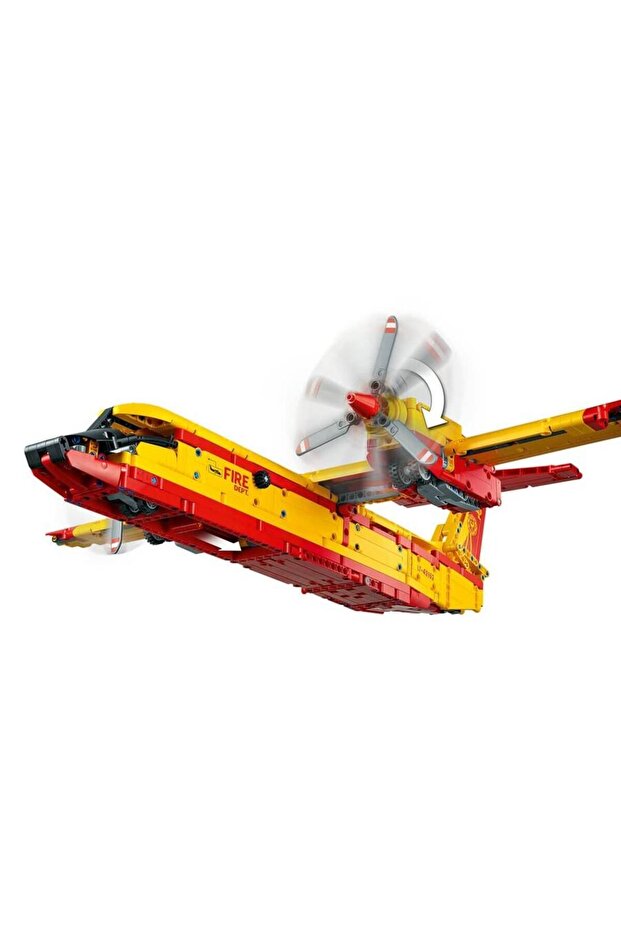 Technic İtfaiye Uçağı 42152-10 Yaş ve Üzeri Çocuklar İçin Model Uçak Projesi İçeren Yaratıcı Oy - 5