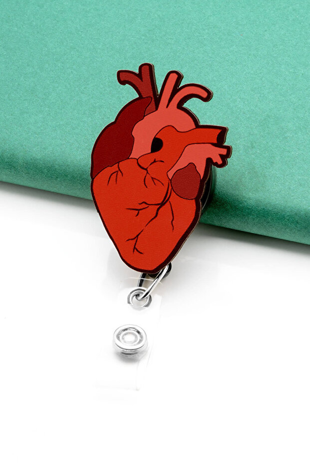 Heart Heart Yoyo Lapel Pin Yoyo Card Holder - Yoy0028 - 1