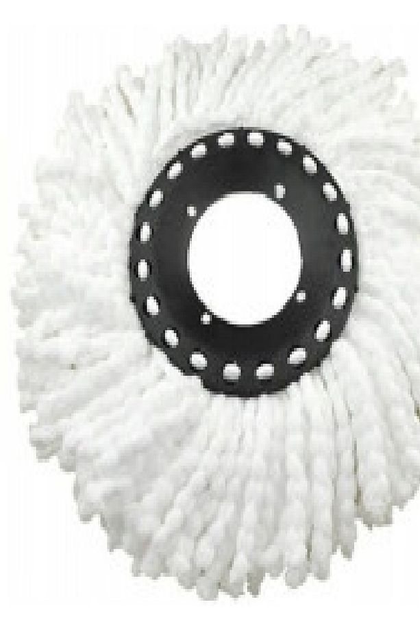 Mikrofiber Yuvarlak Mop Paspas Vileda Ucu 3 Adet - 2
