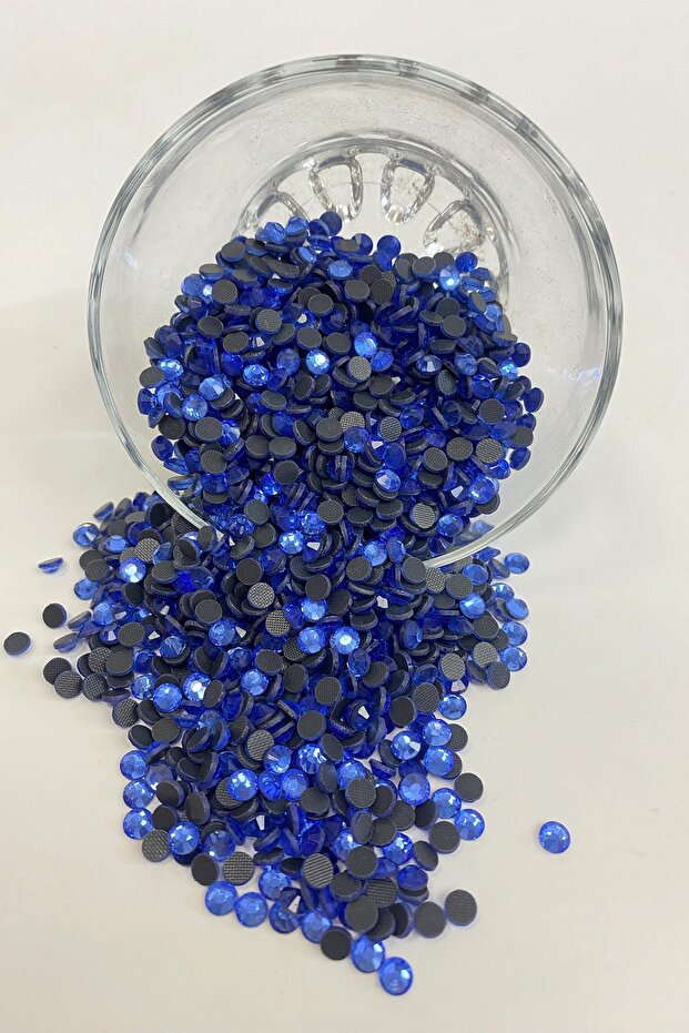 Light Blue 5mm Bead Gluing Stone - Ss20 25Grm