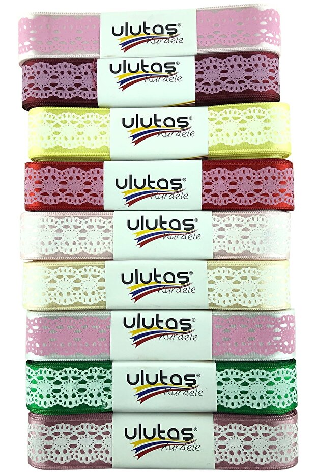 Patterned Satin 2.5 cm Ribbon - 1