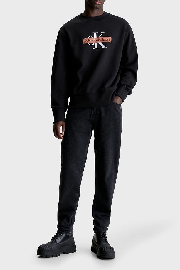 Bisiklet Yaka Pamuklu Regular Fit Sweat J30J324113BEH Erkek SWEAT J30J324113 BEH - 3