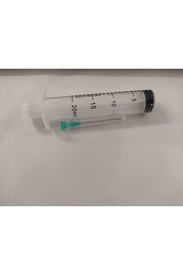 20cc Yeşil 3 Parça 20ml Enjektör Risus (20 ADET) - 2