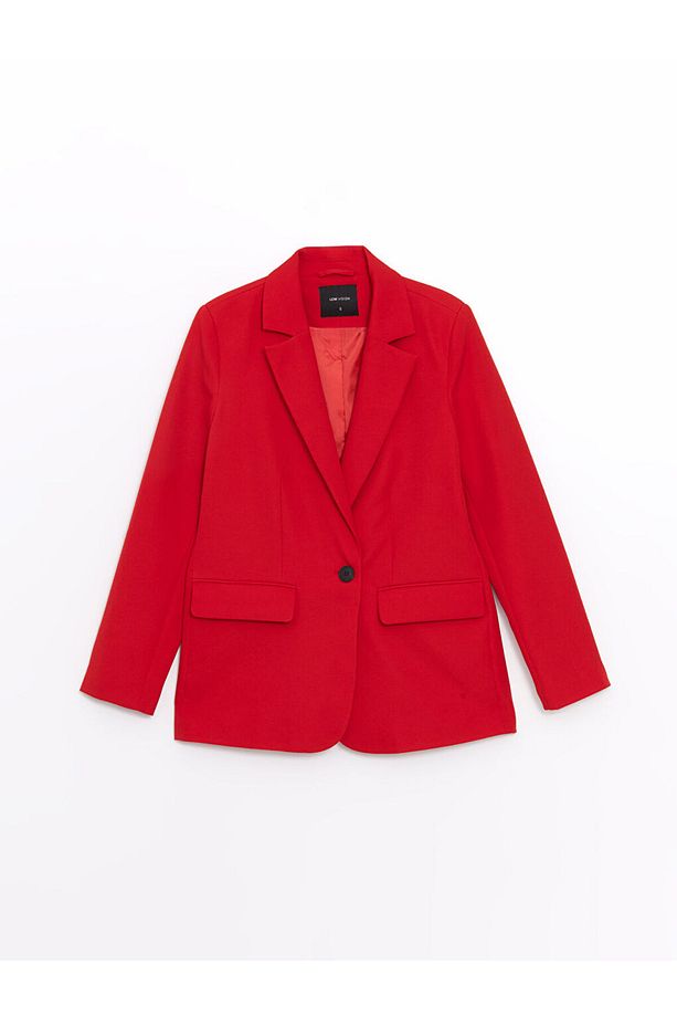 LCW Düz Uzun Kollu Kadın Blazer Ceket - 1