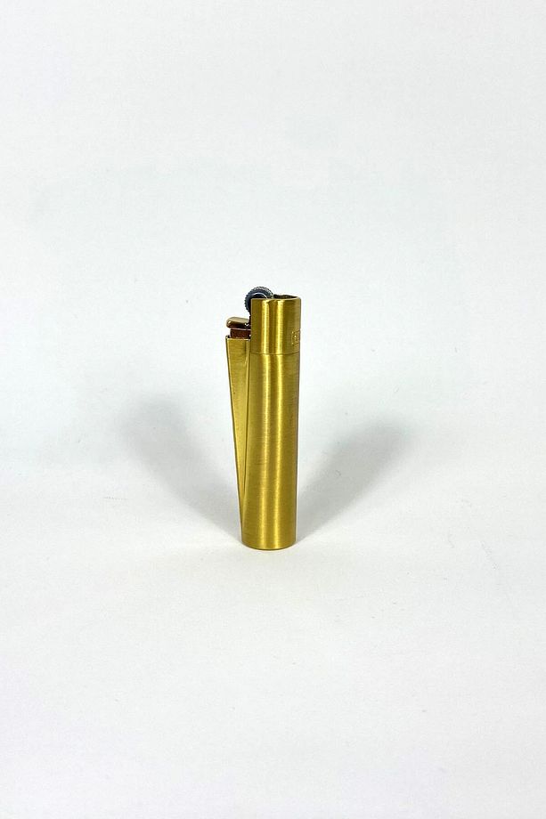 metal çakmak gold rengi  kutusu ile şık ve zarif bir hediyelik - 5