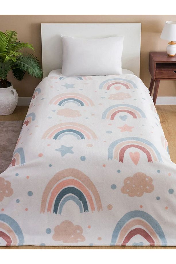 LCW HOME Desenli Tek Kişilik Battaniye 150x220 Cm - 2
