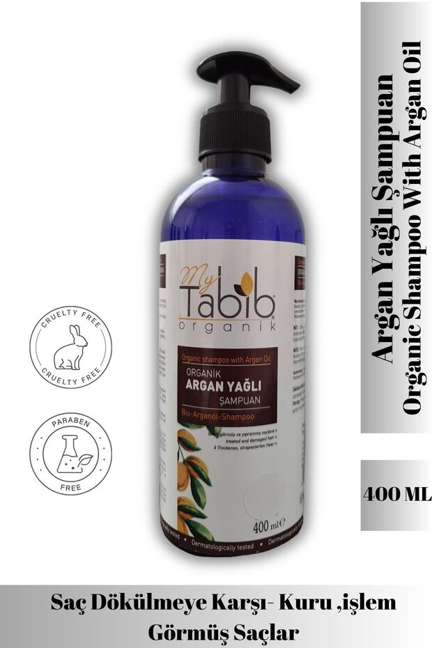 Argan Oil Shampoo - Anti-Hair Loss - Treated Hair