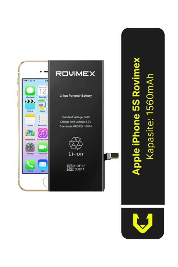 Apple Iphone 5s Batarya Pil Uyumlu - 1