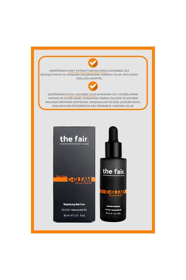 Laser Tüm Cilt Tipleri Için Yüksek Koruyucu Güneş Kremi Ve The Fair. C Gleam C Vitamini Serum - 6