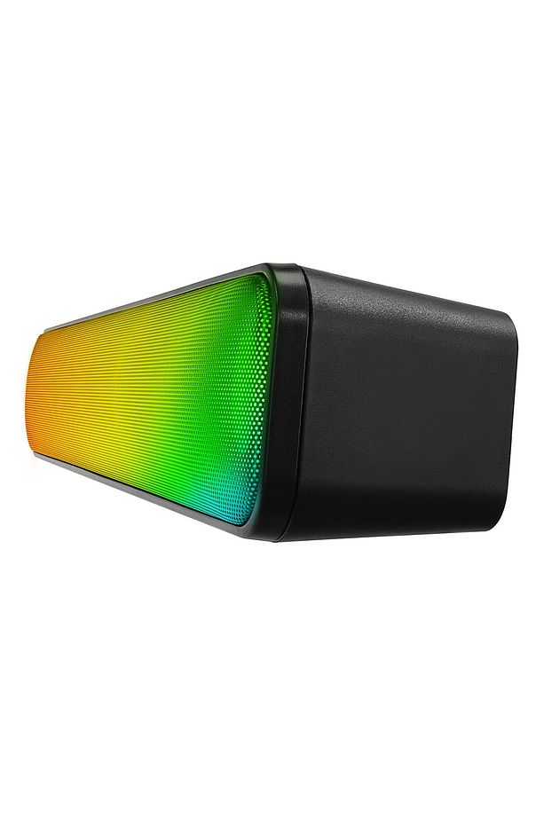 Md-sbt25 Siyah Rgb Oyuncu Speaker Soundbar Sese Duyar 10wmicrosd Taşınır Bluetooth Hoparlör Speaker - 5