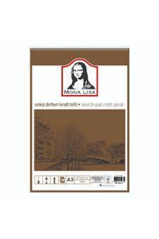 Südor Eskiz Defteri A3 120 gr Kraft Telli Mn01-3 - 1