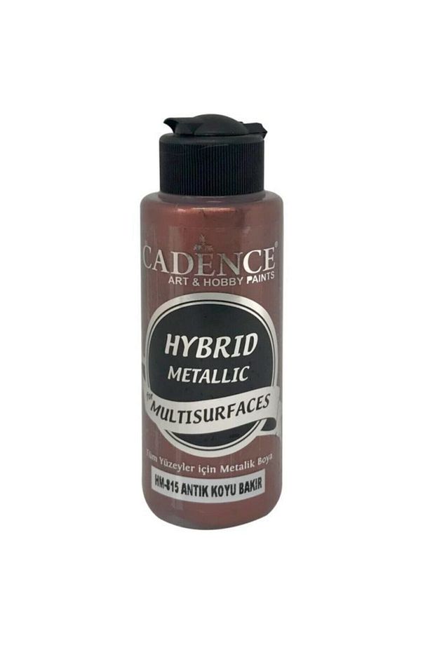 Hybrid Multisurface Metalik Boya 120 ml. Hm-815 Antik Koyu Bakır - 1