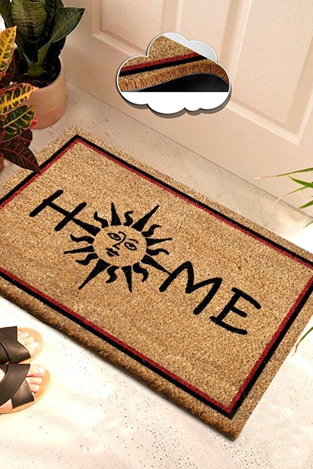 Coco Sole Natural Koko Mat, Bristle Door Mat