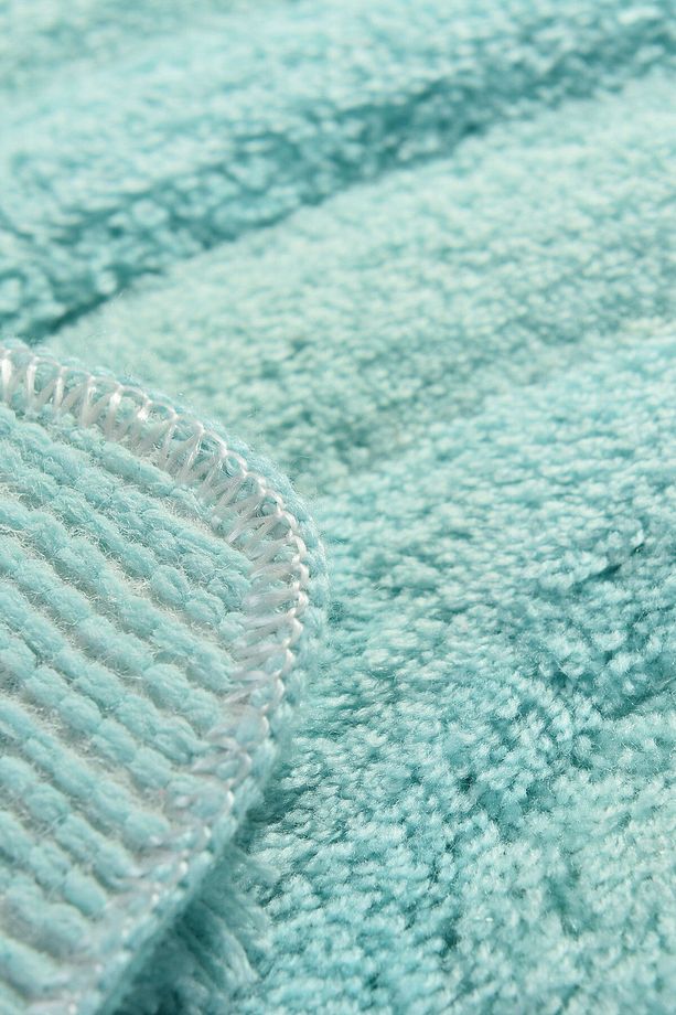 Wave Mint 2'li Set Klozet Takımı Banyo Paspas Seti Halısı Akrilik - 3