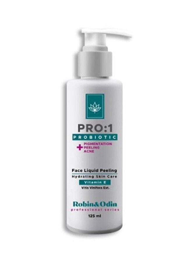 Face, Body Liquid Peeling 125 ml / Acne Ph Balancer with Probiotic Aloe Vera Vitamin E Additive