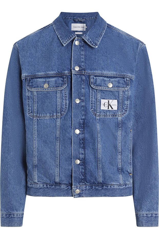 جاكيت جينز عادي من التسعينيات - 1