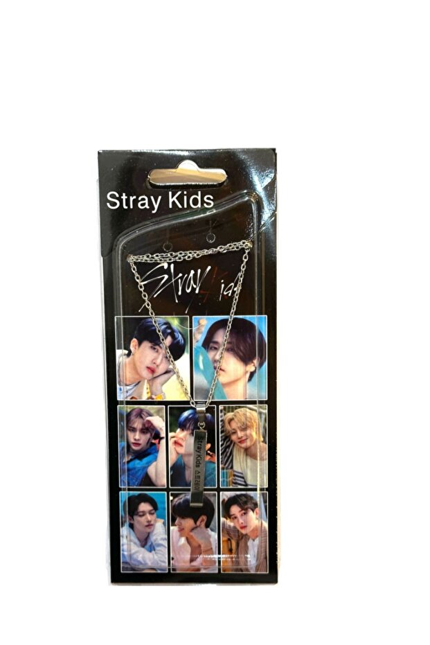 Stray Kids Stick Licensed Steel Necklace