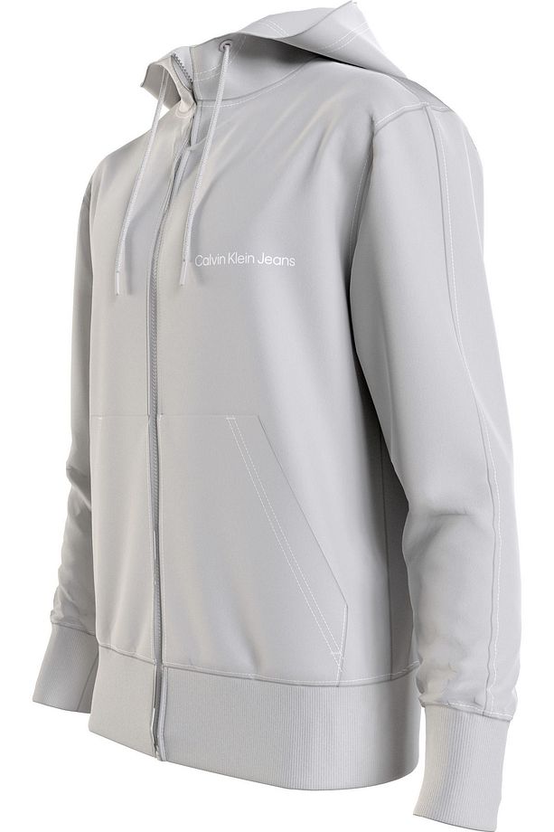 INSTITUTIONAL ZIP THROUGH HOODIE - 2