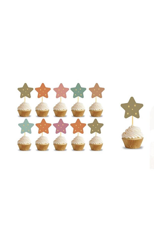 Retro Mixed Color Toothpick Ornament