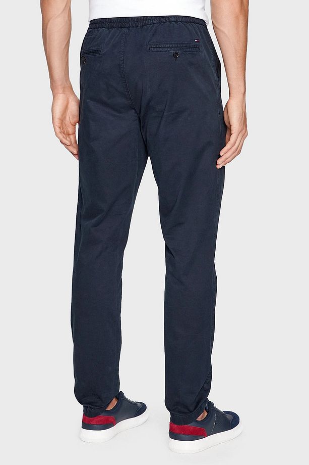 Pamuklu Relaxed Tapered Fit Chino Pantolon Erkek PANTOLON MW0MW32131 DW5 - 3