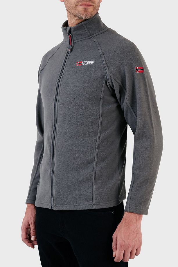 Erkek Gri Polar Sweatshirt TUG - 5