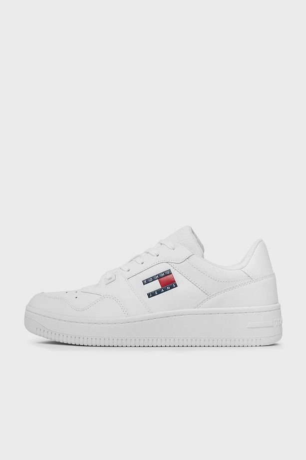 Retro Deri Sneaker Ayakkabı Erkek AYAKKABI EM0EM01395 YBR - 2