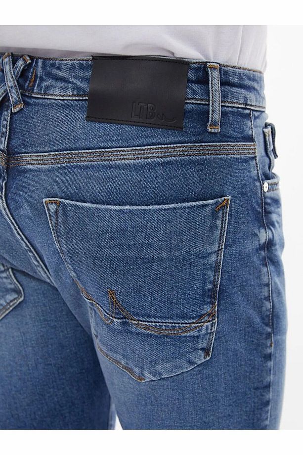 Erkek Mavi Joshua Olavi Wash Jean 01009507591573155443-Std - 5
