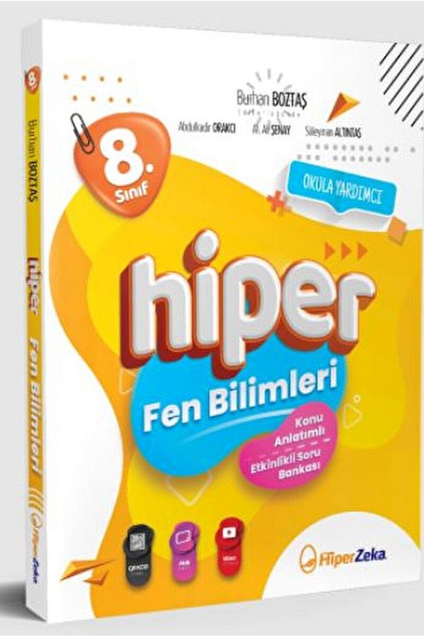 2025 8. Sınıf Hiper Fen Bilimleri Konu Anlatımlı & Etkinlikli Soru Bankası / 9786256935334 - 1