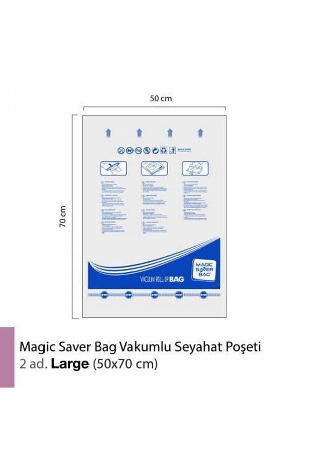 2'li Seyahat Poşeti Roll-up Large - 3