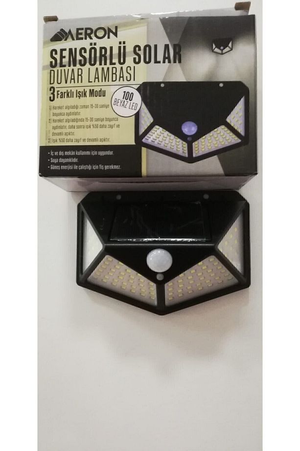 Sensörlü Solar Duvar Lambası - 2
