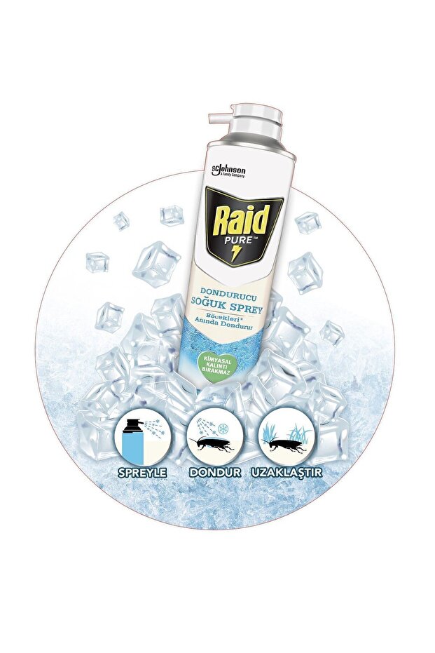 Pure Böcek Dondurucu Sprey 350 ml - 4