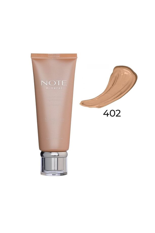 Mineral Foundation Spf 15 Yoğun Kapatıcı Saten Bitişli Fondöten - 402 Orta Açık - 5