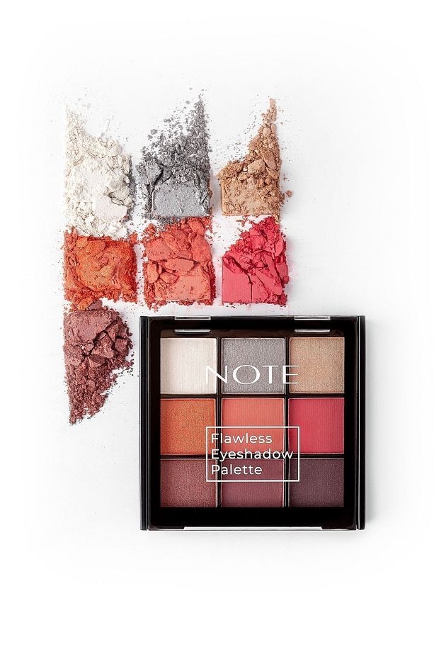 Flawless Eyeshadow Mat Ve Işıltılı Toz Göz Far Paleti - 02 Pastel Renkler - 4