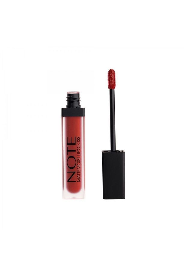 Mattemoist Lipgloss Yarı Mat Saten Bitişli Likit Ruj 407 Notisme - Kırmızı - 3