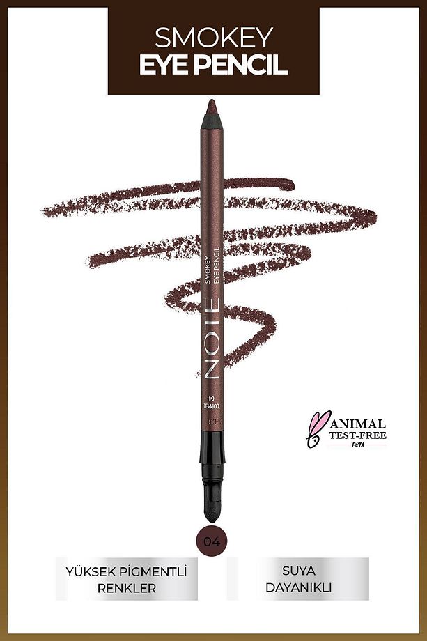 Smokey Eye Pencil Waterproof Aplikatörlü Suya Dayanıklı Göz Kalemi - 04 Copper - Bakır - 1
